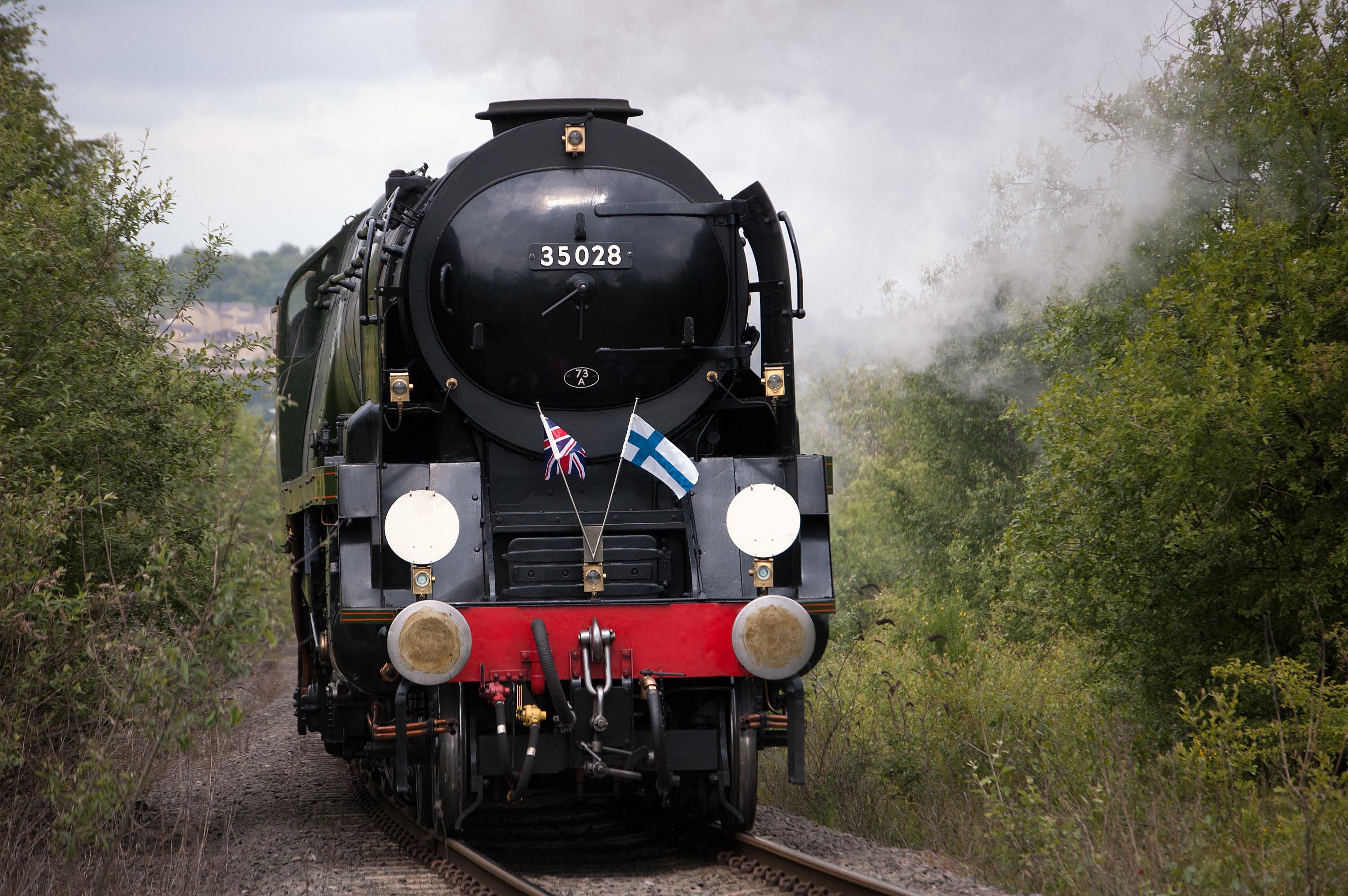 Clan Line at Outokumpu steelworks